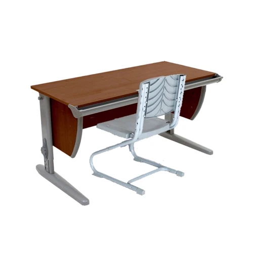 Стіл універсальний трансформований СУТ.15 (120 см * 61 см) + Стілець СУТ.01-01 (фанера) яблуня / сірий: Вік дитини від 6-ти років