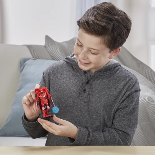 Transformers Hasbro Трансформер Кибервселенная Уан Степ TRA Cyberverse 1 Step Hot Rod E3522_E3644 фото 9