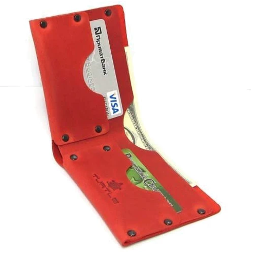 Женское портмоне Turtle красное (F4400H): Пол Женский