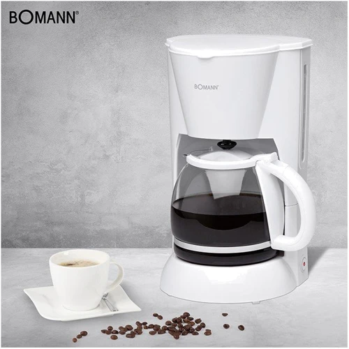 Кофеварка Bomann КА 183 CB white: Мощность, Вт 900
