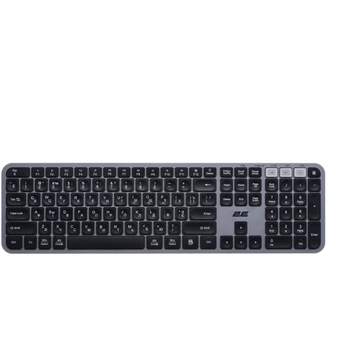 Клавиатура 2E KS240 WL BT Gray (2E-KS240WG)