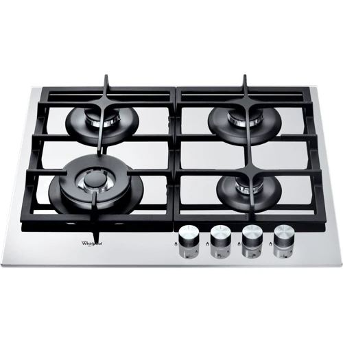 Варочная поверхность газовая Whirlpool AKT 6465 WH: Расположение панели спереди