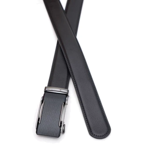 Чоловічий ремінь Borsa Leather чорний (V1GKX24-black): Стать Мужской
