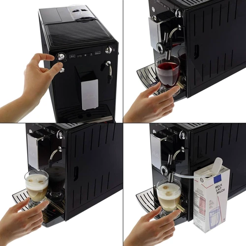 Кофеварка Melitta Caffeo Solo & Perfect Milk E957-201: Давление, бар 15