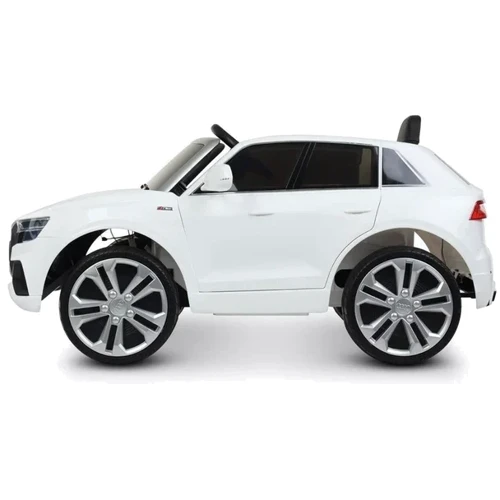 Дитячий електромобіль Джип Bambi Racer Audi Q8, білий (JJ2066EBLR-1): Вид джип