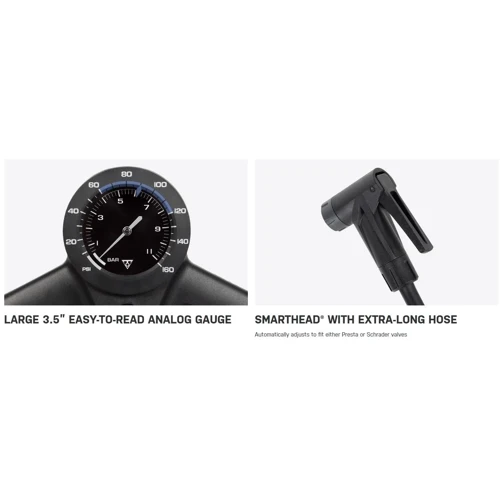 Насос Topeak JoeBlow Roadie EX 4 bar SmartHead 1.14 кг (TJB-RE1)