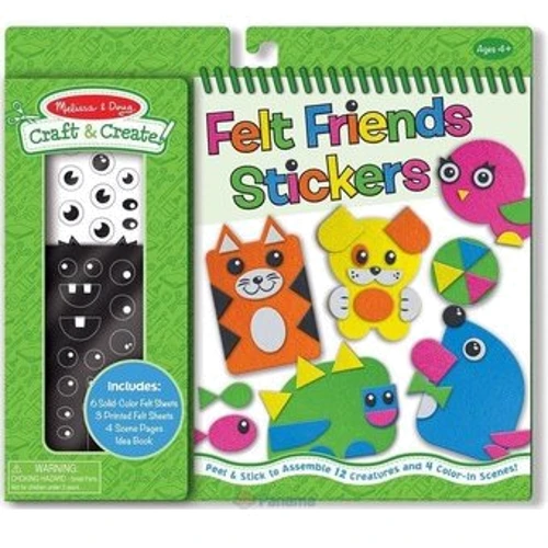 Набор войлочных наклеек Melissa&Doug Друзья (MD5060): Производитель Melissa&Doug