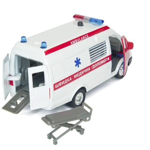 Автомодель - ГАЗЕЛЬ РЕАНИМАЦИЯ (світло, озвуч. Укр)