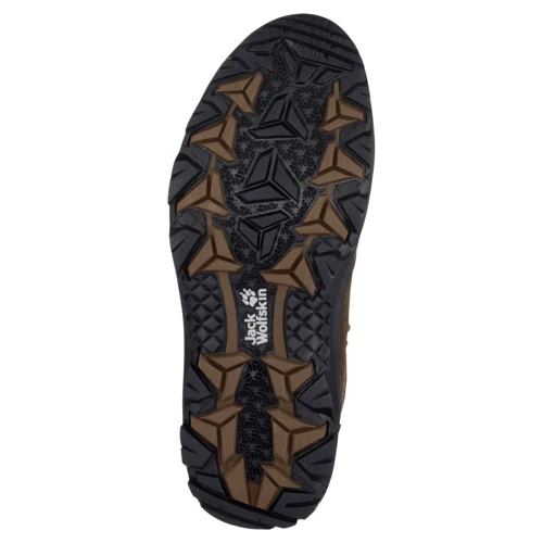 Ботинки Jack Wolfskin Vojo 3 Wt Texapore Mid M 4042391-5298 41 коричневые натуральная замша зимние фото 5