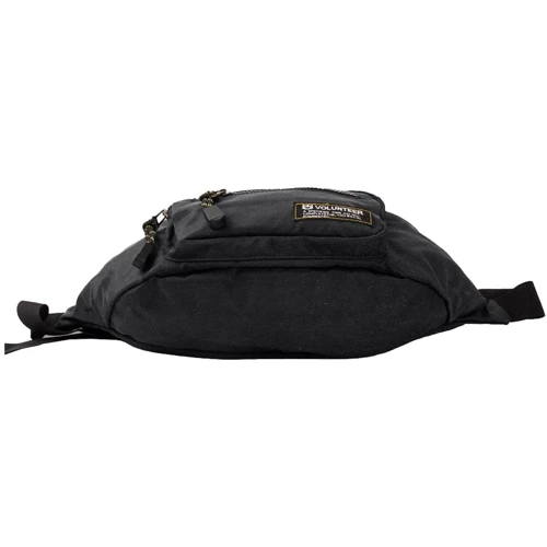 Чоловіча поясна сумка Volunteer чорна (GB1780-01-black): Матеріал поліестер
