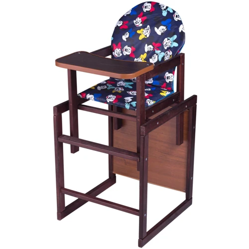 Стульчик- трансформер Наталка Зайчик люкс темный темно-синий (minnie mouse) (622919): Тип трансформер