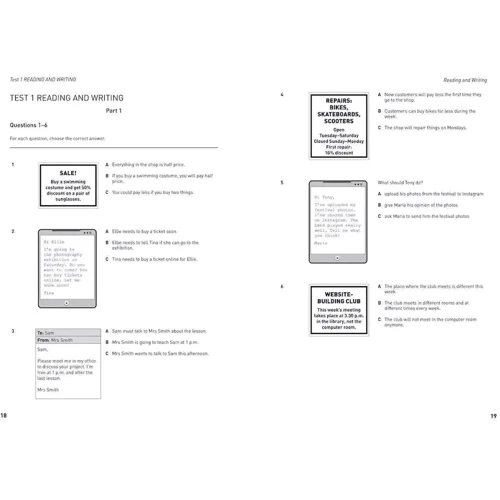Collins Cambridge English: A2 Key for Schools — 8 Practice Tests Volume 1: Производитель Collins