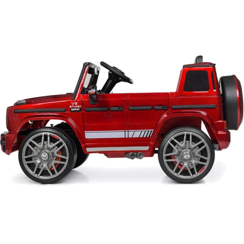 Дитячий електромобіль Джип Bambi Racer Mercedes-Benz, червоний (M 4179EBLRS-3): Максимальна швидкість, км/год 4.5