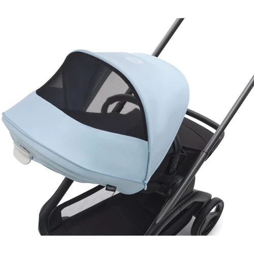 Прогулянкова коляска Bugaboo Dragonfly Graphite/MidnightBlack-Skyline Blue (100176024): Можливість встановлення люльки есть