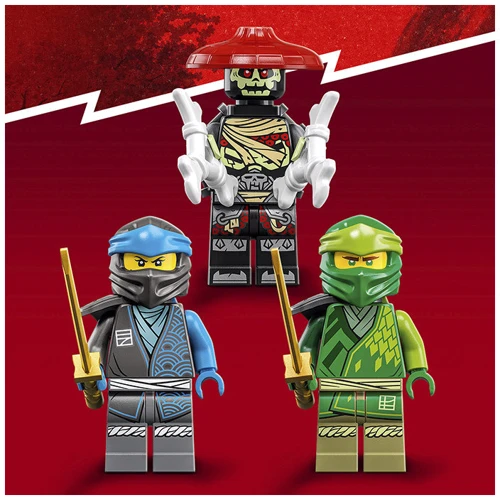 Конструктор LEGO Ninjago Водний дракон ЕВО Нії (71800): Кількість деталей, шт. 173