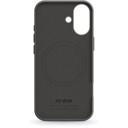 Чехол для iPhone ArmorStandart ICON2 MagSafe Stone Grey for iPhone 16 (ARM81311): Тип чехла накладка на заднюю часть