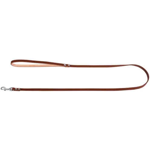 Поводок кожаный Collar одинарный непрошитый, 8мм/122см, Коричневый (4820152563873): Тип Поводок