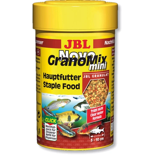 Корм JBL NovoGranoMix Mini Relif для мелких аквариумных рыбок 100 мл (3009900)