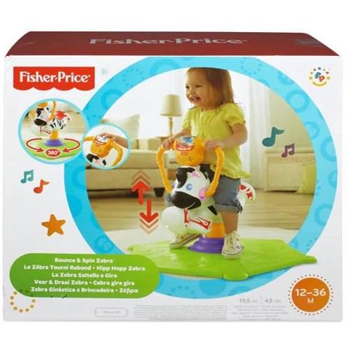 Музыкальная качалка Зебра Родео Fisher-Price (K0317)