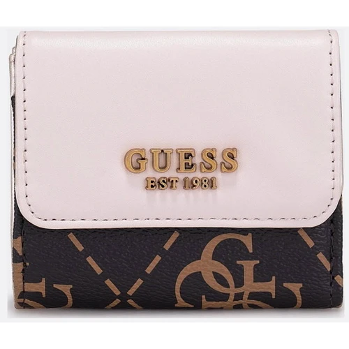 Жіночий гаманець GUESS BERTA SLG CARD & COIN PURSE молочно-коричневий (SWSB8688440-BWE)