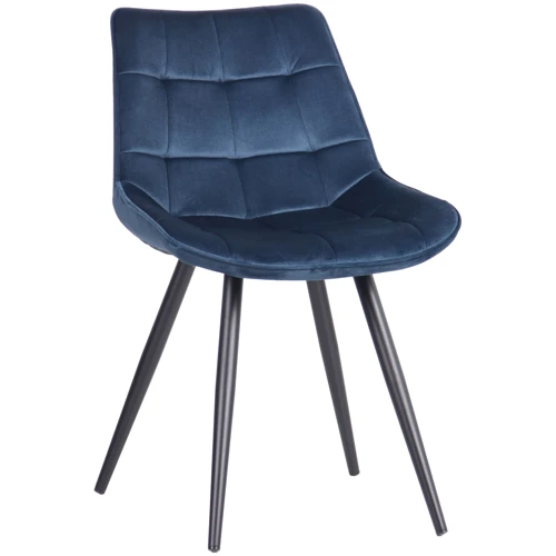Стул обеденный AMF Bree black/sapphire (545866): Производитель AMF