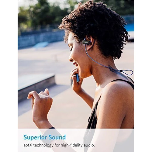Навушники ANKER SoundBuds Curve Black/Blue (A3263HJ1): Опір навушників (Ом) 16