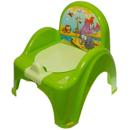 Горшок-кресло музыкальный Tega Safari PO-041 green
