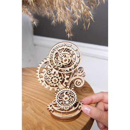 Механічний 3D пазл UGEARS "Стимпанк-годинник" (70093): Вид наука і техніка