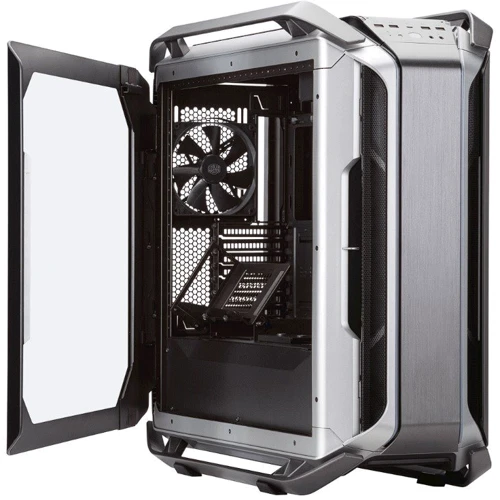 Корпус CoolerMaster Cosmos C700M (MCC-C700M-MG5N-S00): Матеріал передній панелі алюміній