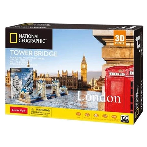 3D пазл CubicFun National Geographic Тауэрский мост (DS0978h)