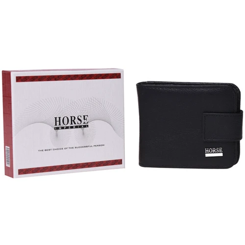 Чоловіче портмоне Horse Imperial чорне (k1029w-black): Стать Чоловік