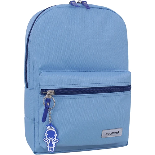 Жіночий рюкзак Bagland Молодіжний Mini блакитний (0050866)