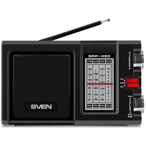 Акустика SVEN SRP-450 Black: Цвет черный