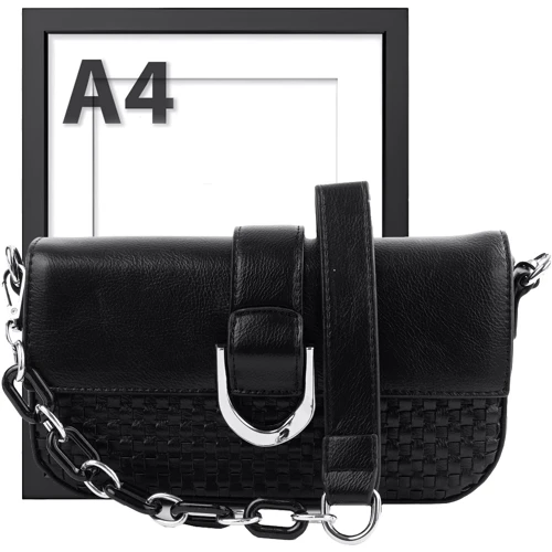 Жіноча сумка крос-боді Valiria Fashion чорна (ODAB804-black): Стать Женский