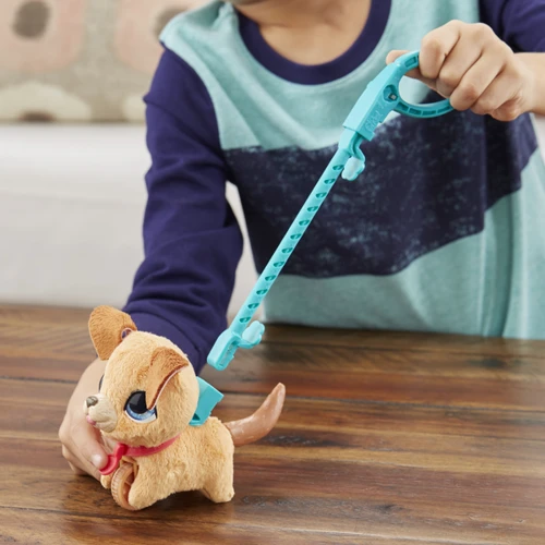 Інтерактивна іграшка Hasbro Furreal Friends маленький вихованець на повідку Щеня WALKALOTS LIL WAGS DOG A (E3503_E4765): Рекомендований вік від 4 років