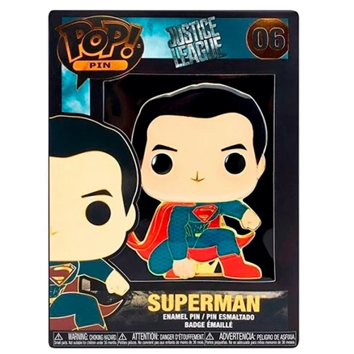 Пин Funko Pop серии DC Comics – Супермен (DCCPP0006): Тип Значки