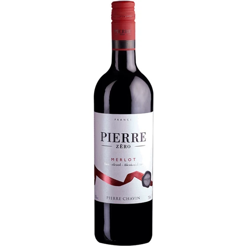Вино Pierre Zéro Merlot красное 0.75 л (WHS3760200890159)