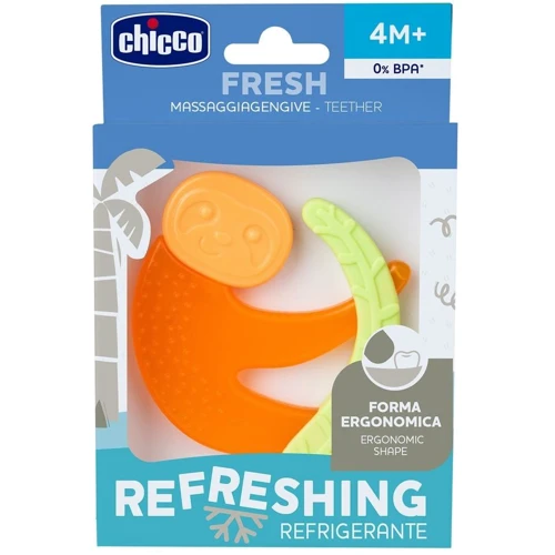 Прорезыватель для зубов Chicco "Ленивец" (28130.30.02)