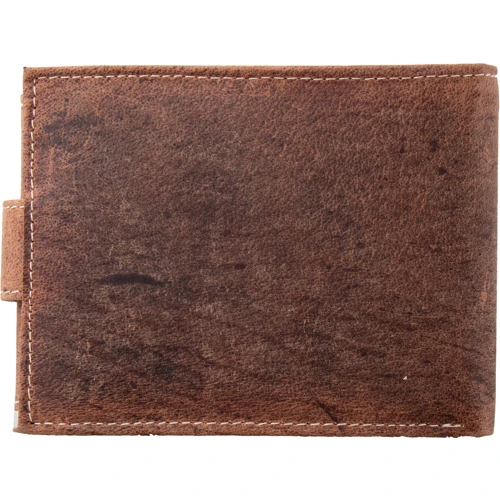 Мужское портмоне DNK Leather коричневое (DNK-02L-BAW-TAN): Тип Портмоне