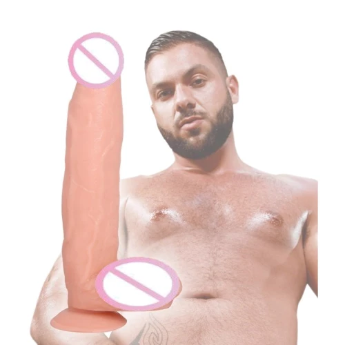 Большой реалистичный фаллоимитатор Raging Cockstars Big Dick Ben 10 Inch Realistic Dildo, 24,7х6,35 см