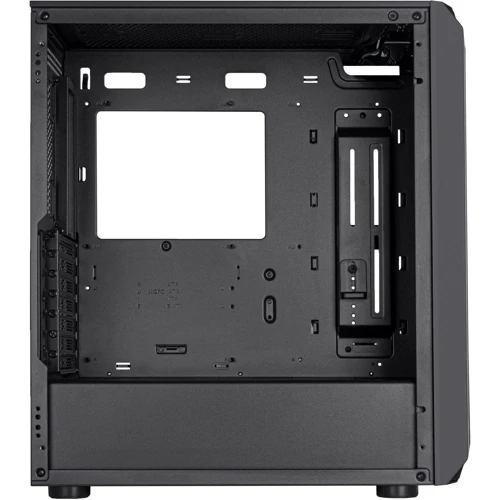 Корпус Silverstone FARA 511Z Black (SST-FA511Z-BG): Матеріал передній панелі пластик і метал
