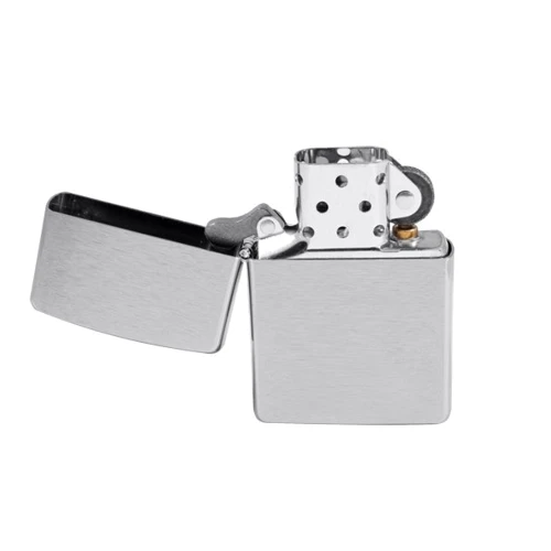 Зажигалка Zippo BRUSH FNISH CHROME (200) фото 4