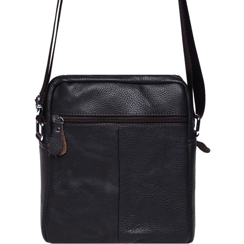 Мужская сумка через плечо Borsa Leather коричневая (K13923-brown): Пол Мужской