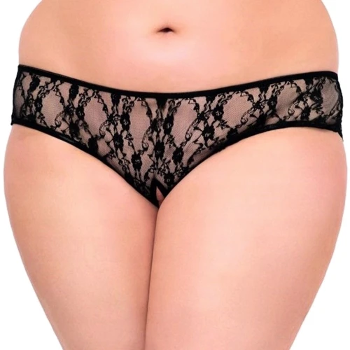 Женские стринги SoftLine - String 2472, Plus Size, XL (black)