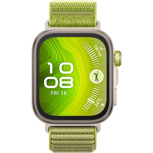 Смарт-часы Huawei Watch Fit 4 Pro Green: Дисплей 1.82" AMOLED (480x408) / 347 ppi