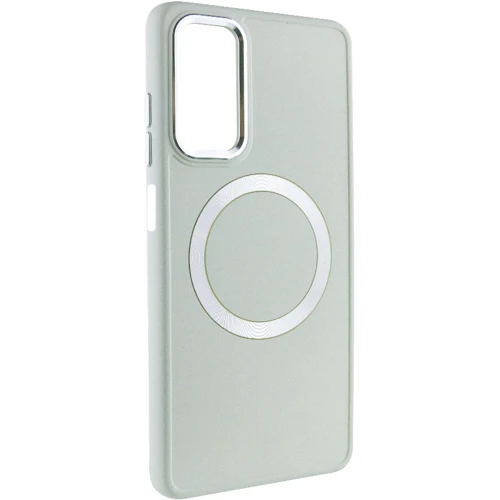 Чехол для телефонов TPU Case Bonbon Metal Style with MagSafe White for Samsung A256 Galaxy A25 5G