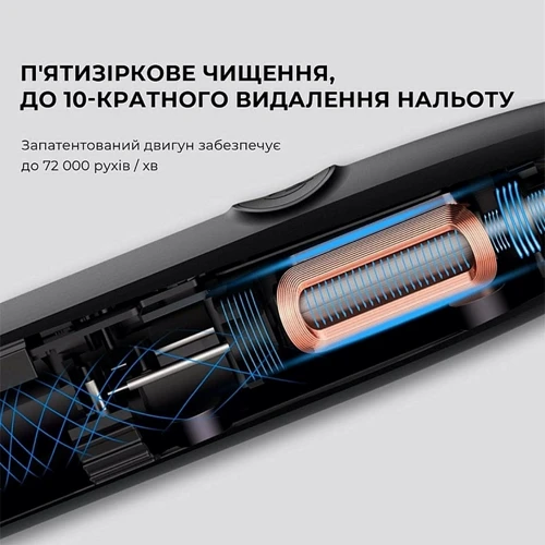Зубная щетка Oclean Endurance Duo Set (4779054830241): Технология чистки звуковая