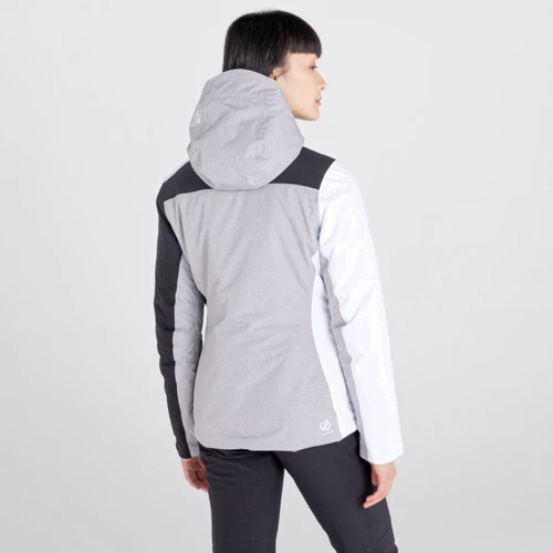 Горнолыжная куртка Dare 2b Ice Gleam II Jkt DWP509-A1Y 40 серая зимняя с капюшоном: Вид Горнолыжные куртки