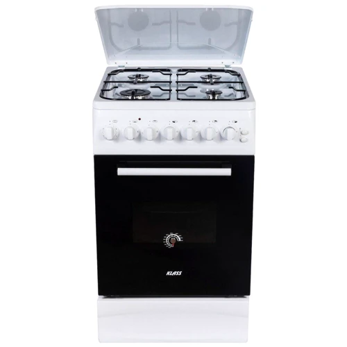 Газова плита KLASS T 5401 M2 White: Тип варильної поверхні газова