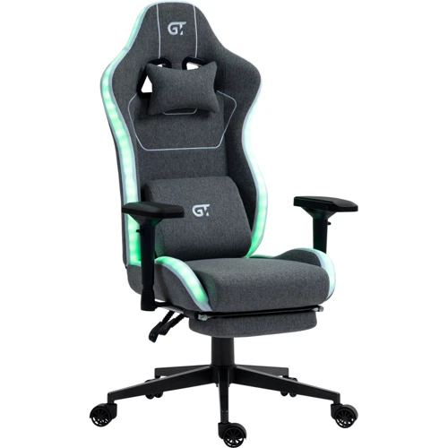 Ігрове крісло GT Racer X-2306 Fabric Gray L